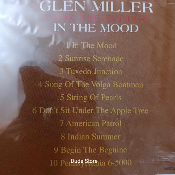 Glenn Miller Orchestra - In The Mood - 10 Songs - NEW 1994 CD - Picture 3 of 3